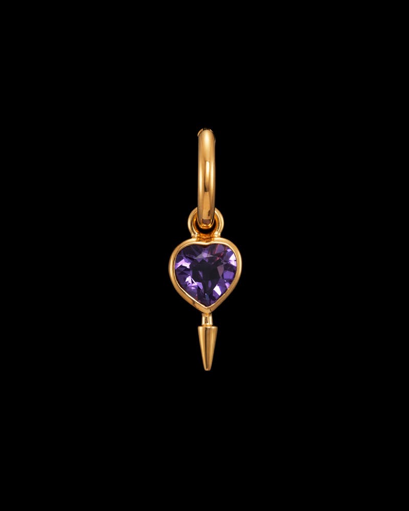 Gold-plated Silver - Amethyst
