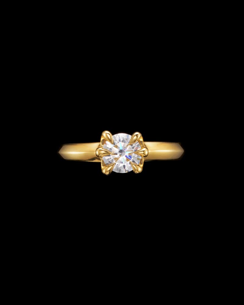 18K Yellow Gold - 1.0 CT G/VS Diamond