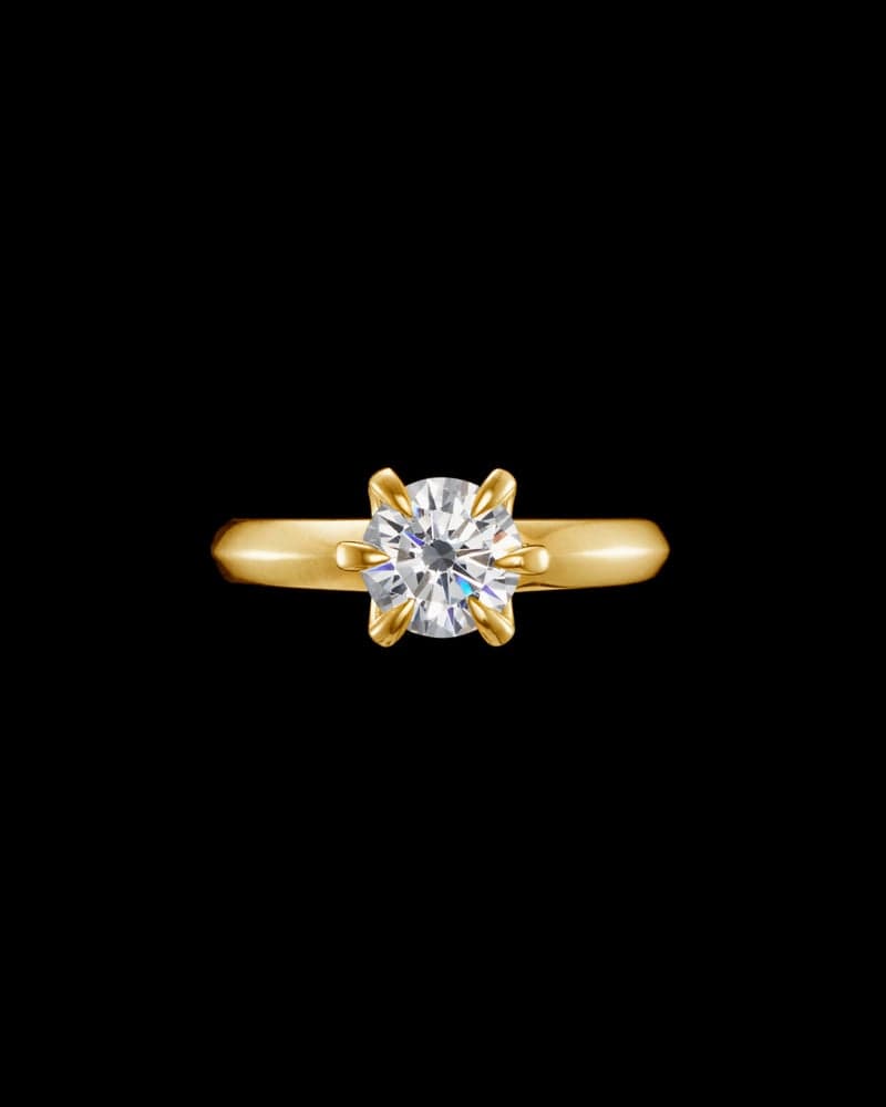18K Yellow Gold - 1.5 CT G/VS Diamond