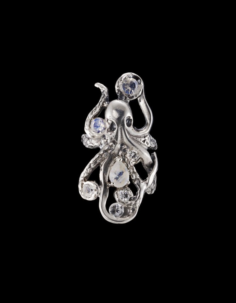 Octopus Diamond Ring