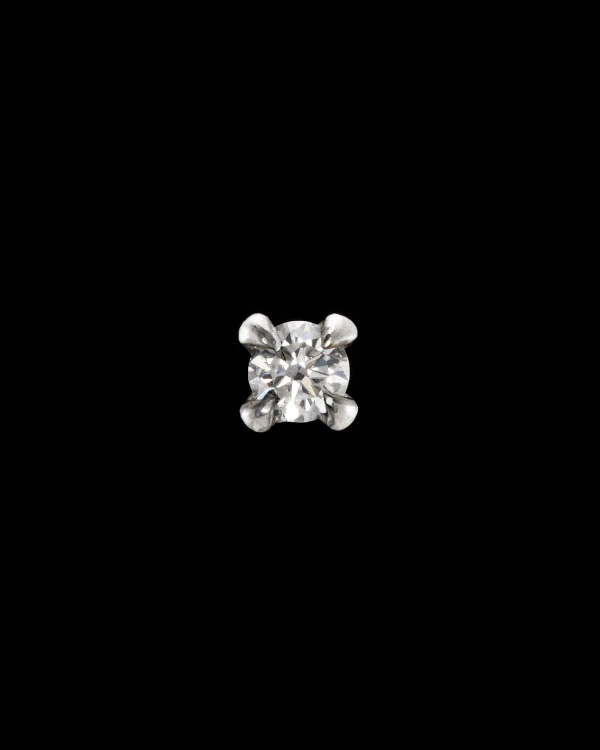 Snatched Diamond Large Ear Stud