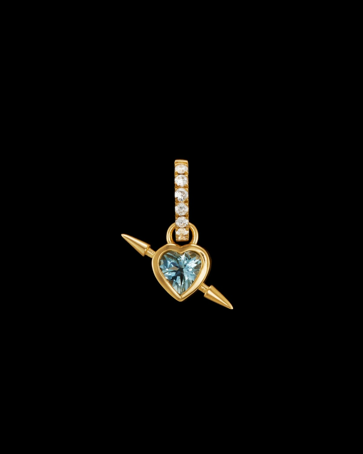 Rebel Heart Diamond Earring-image-0
