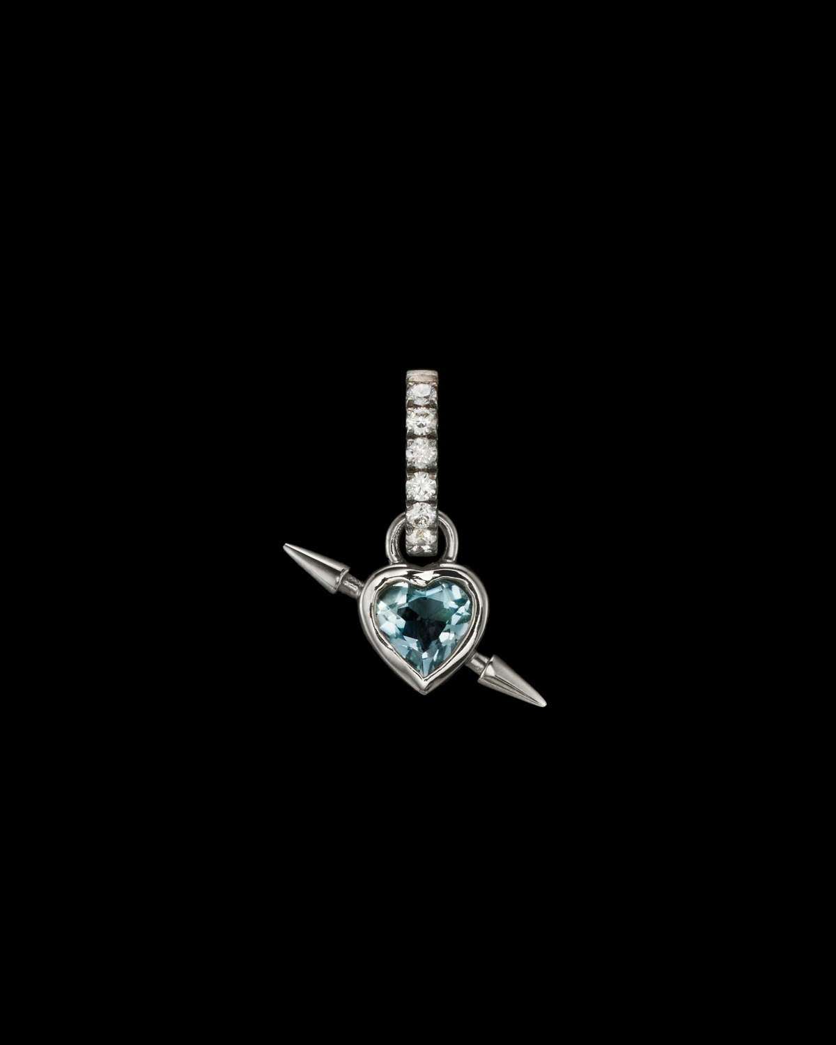 Rebel Heart Diamond Earring-image-0