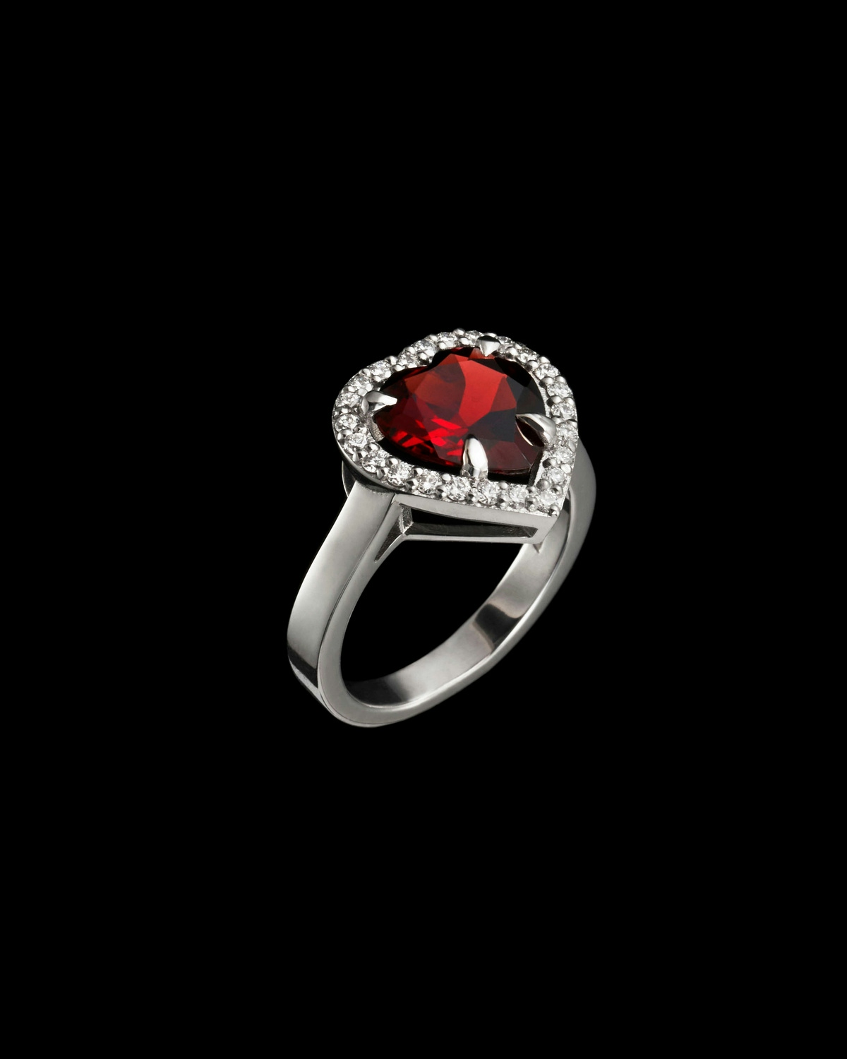 Halo Heart Ring-image-3