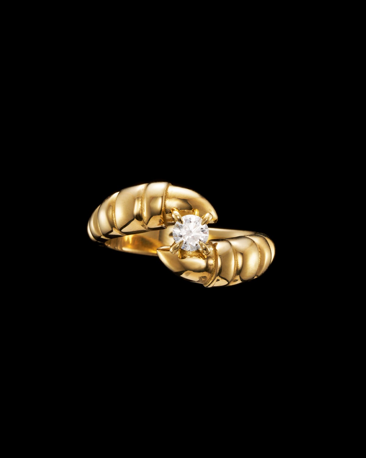 Claw Stone Diamond Ring-image-0
