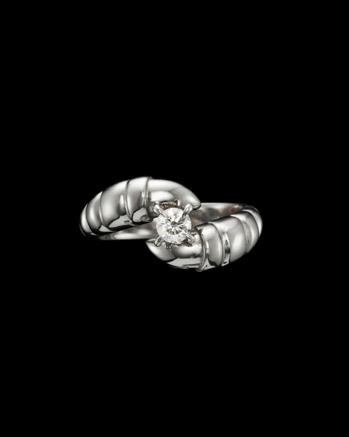 Claw Stone Diamond Ring-image-0