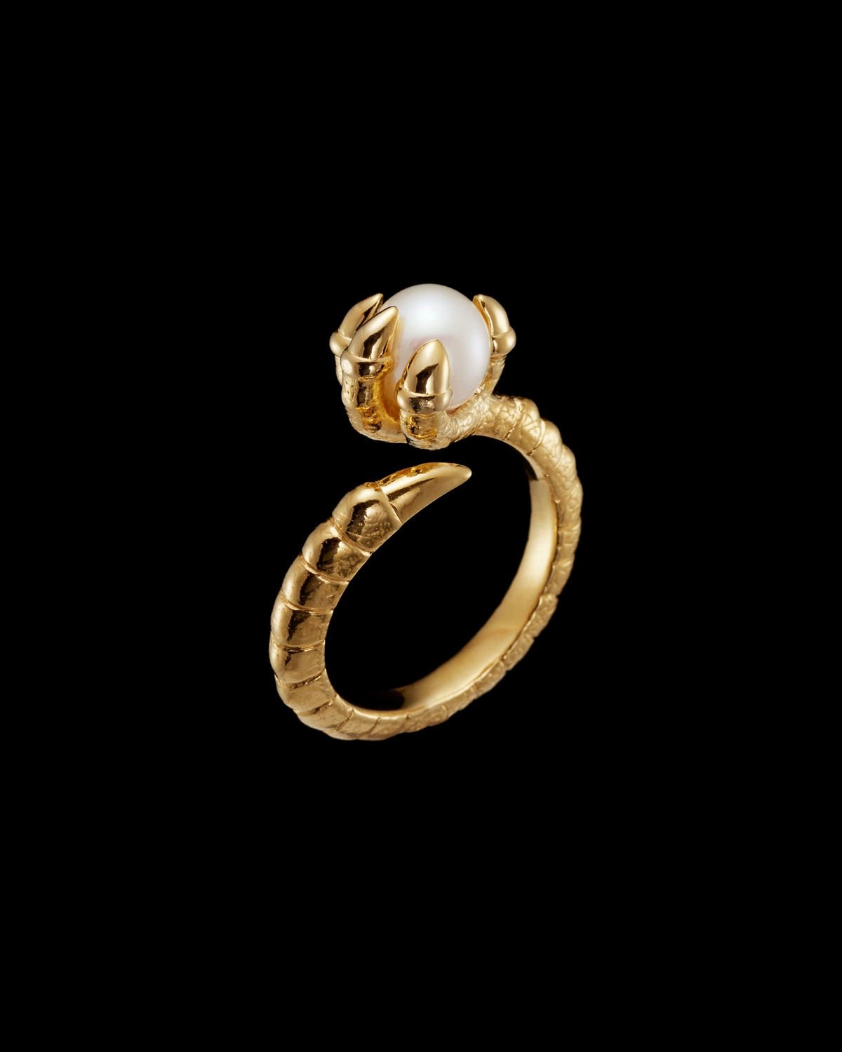 Claw Pearl Ring-image-1