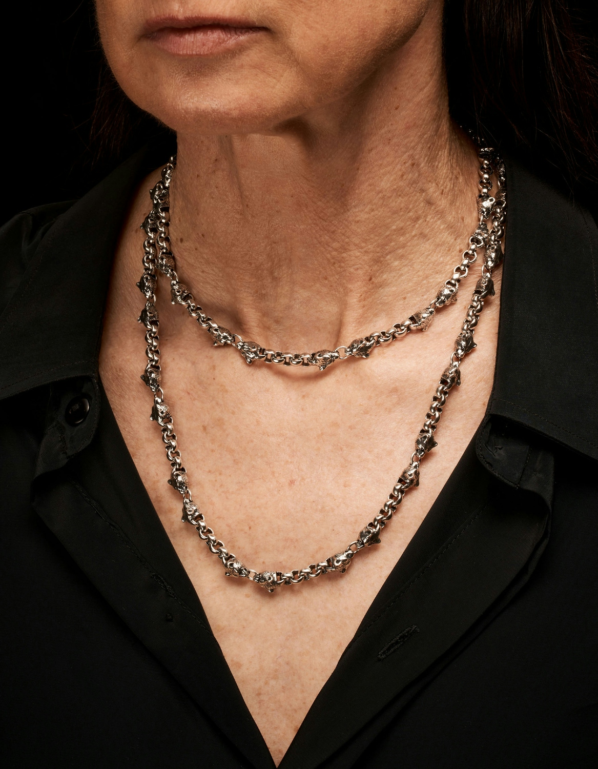 Lynx Chain Necklace-image-2