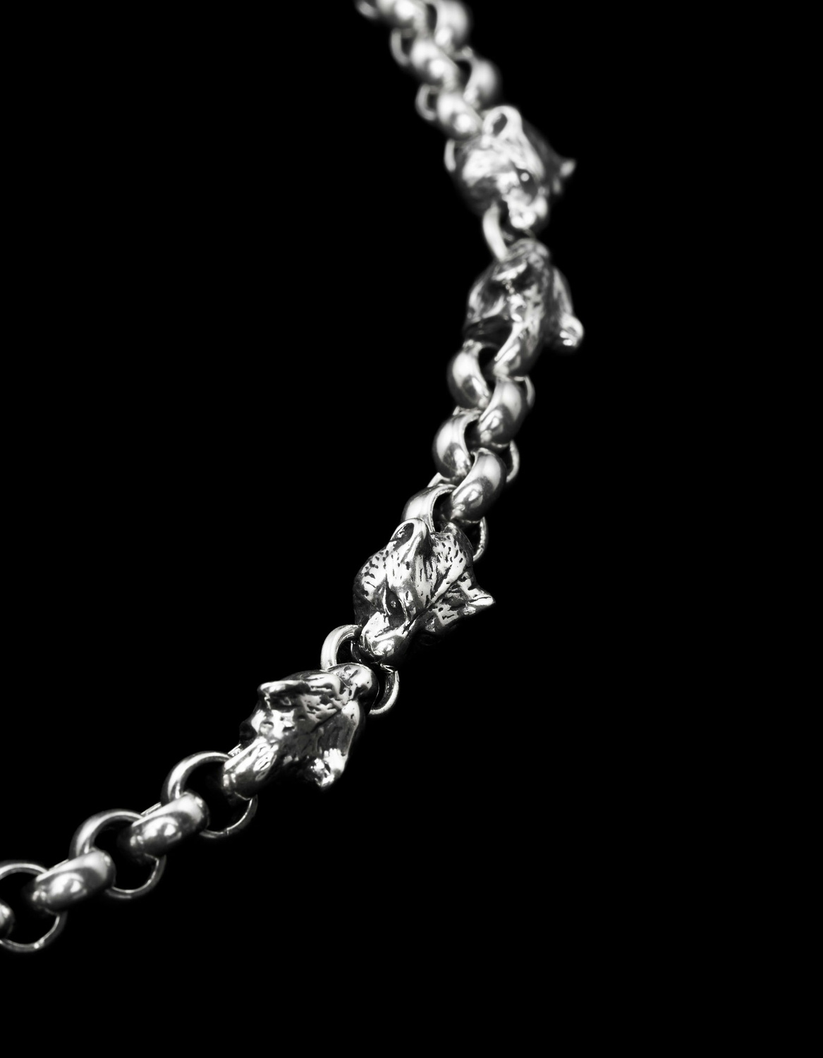 Lynx Chain Necklace-image-1