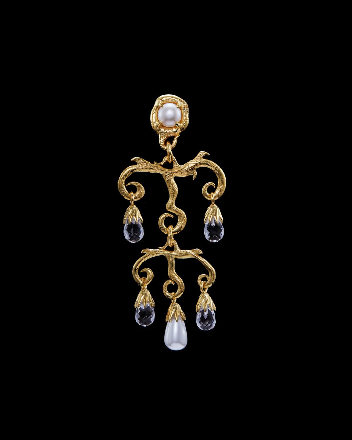 Secret Garden Chandelier Earring