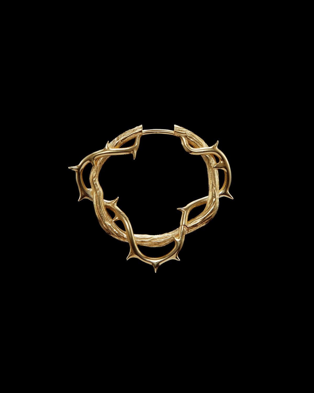 Thorn Hoop Earring