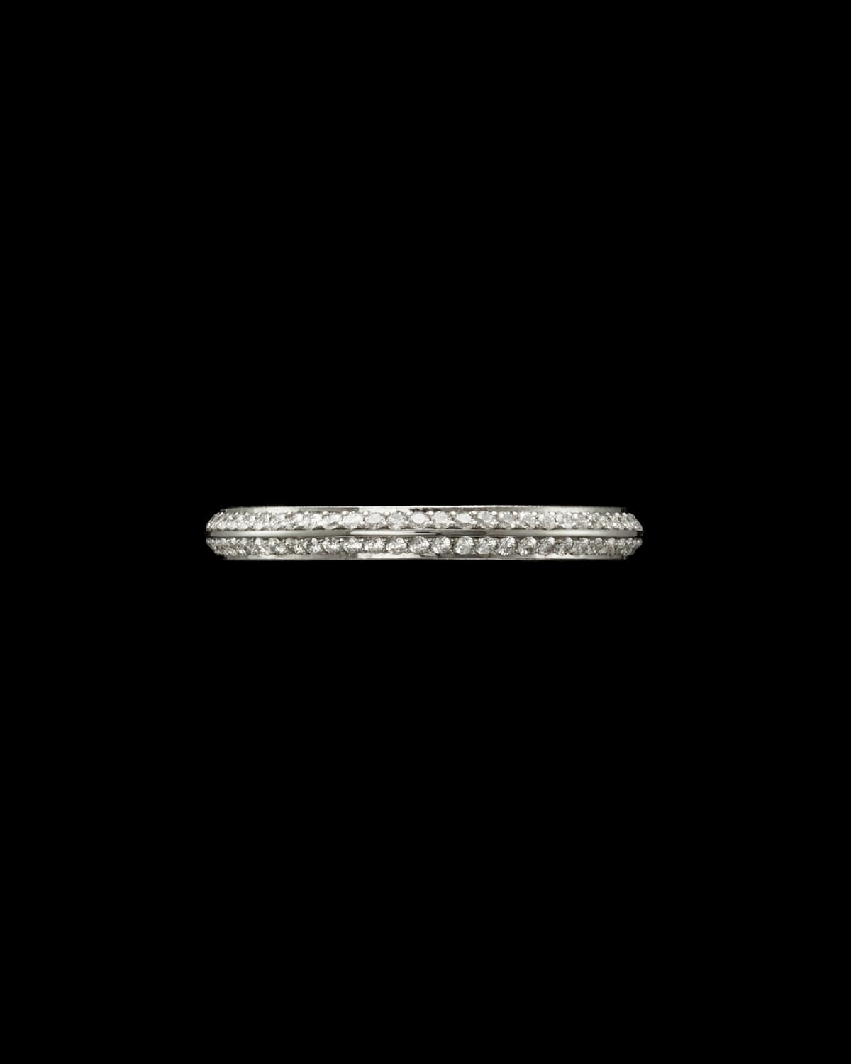 Captured Pavé Band 3mm
