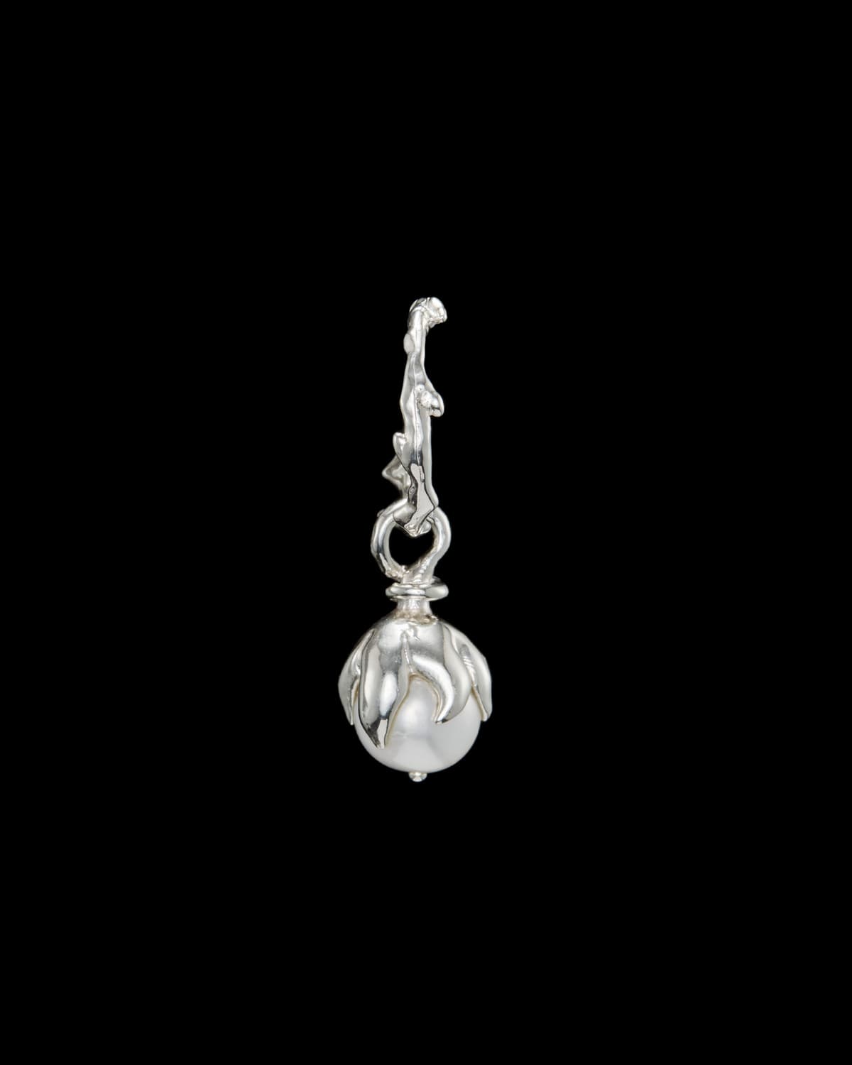 Bud Hoop Earring