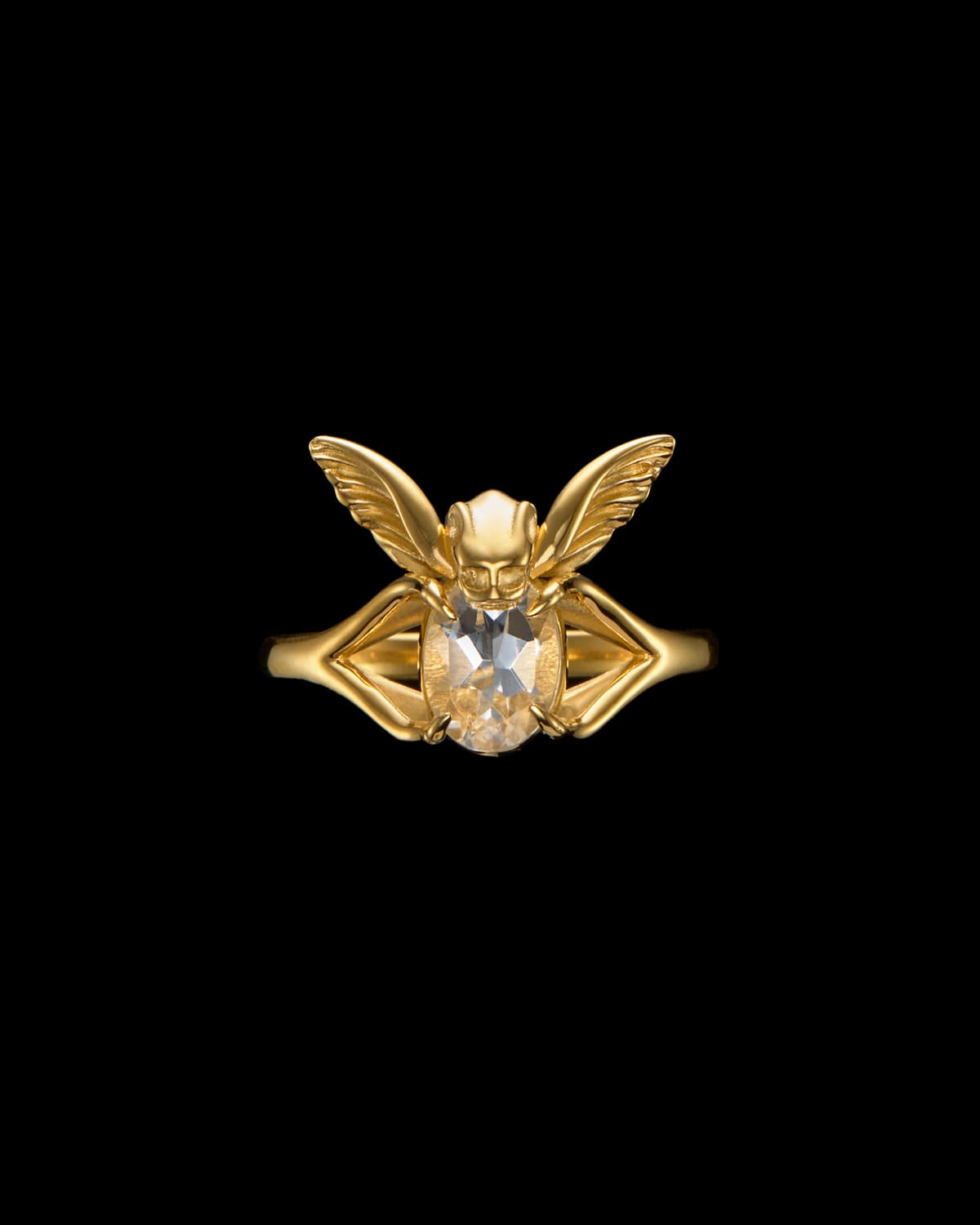 Tiny Gargoyle Ring