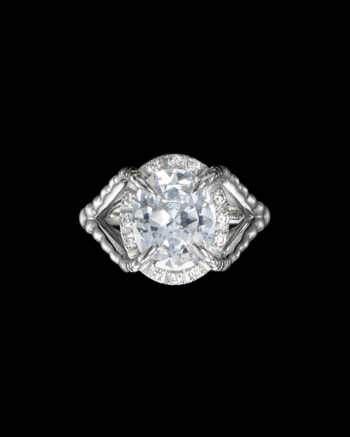 Dragon Halo Ring 3.0ct