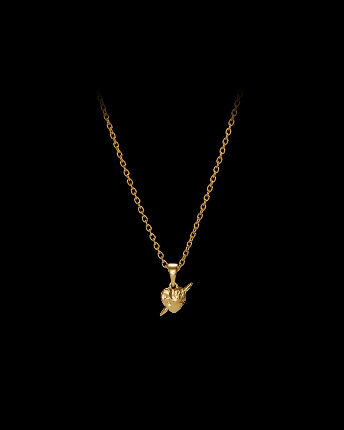 Tiny Tuvstarr's Heart Necklace