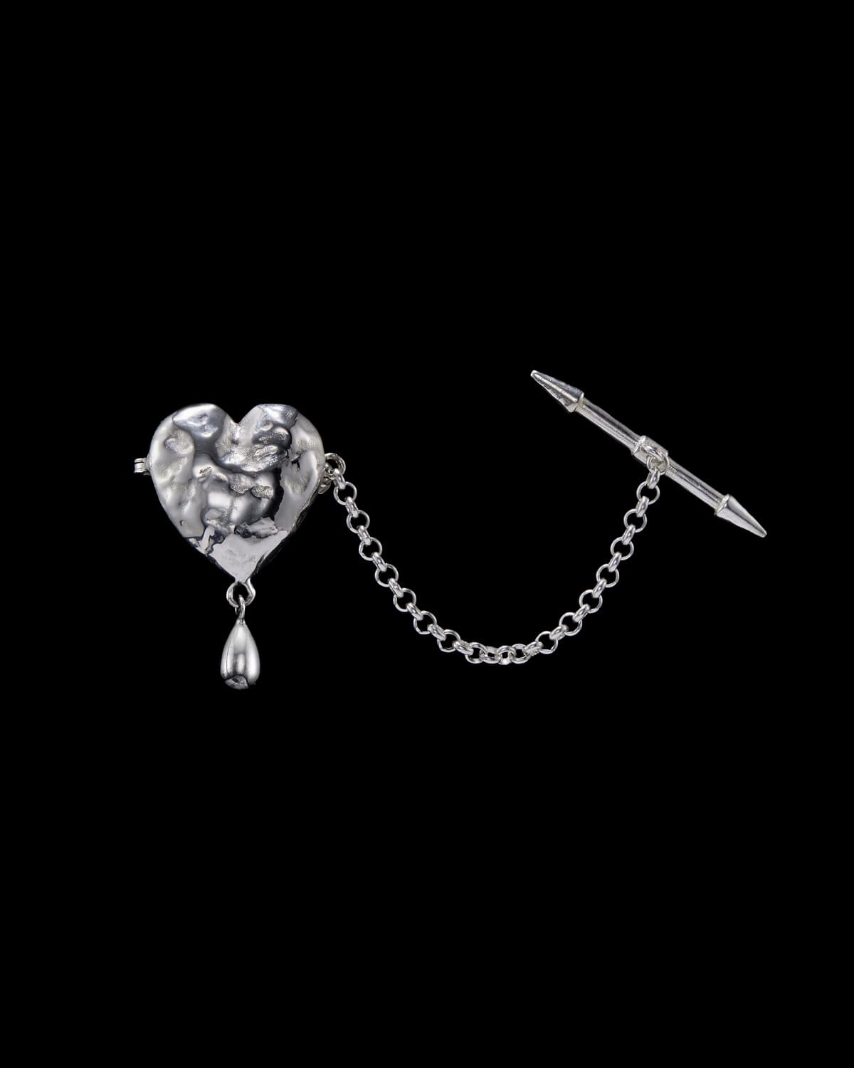 Tuvstarr's Heart Brooch