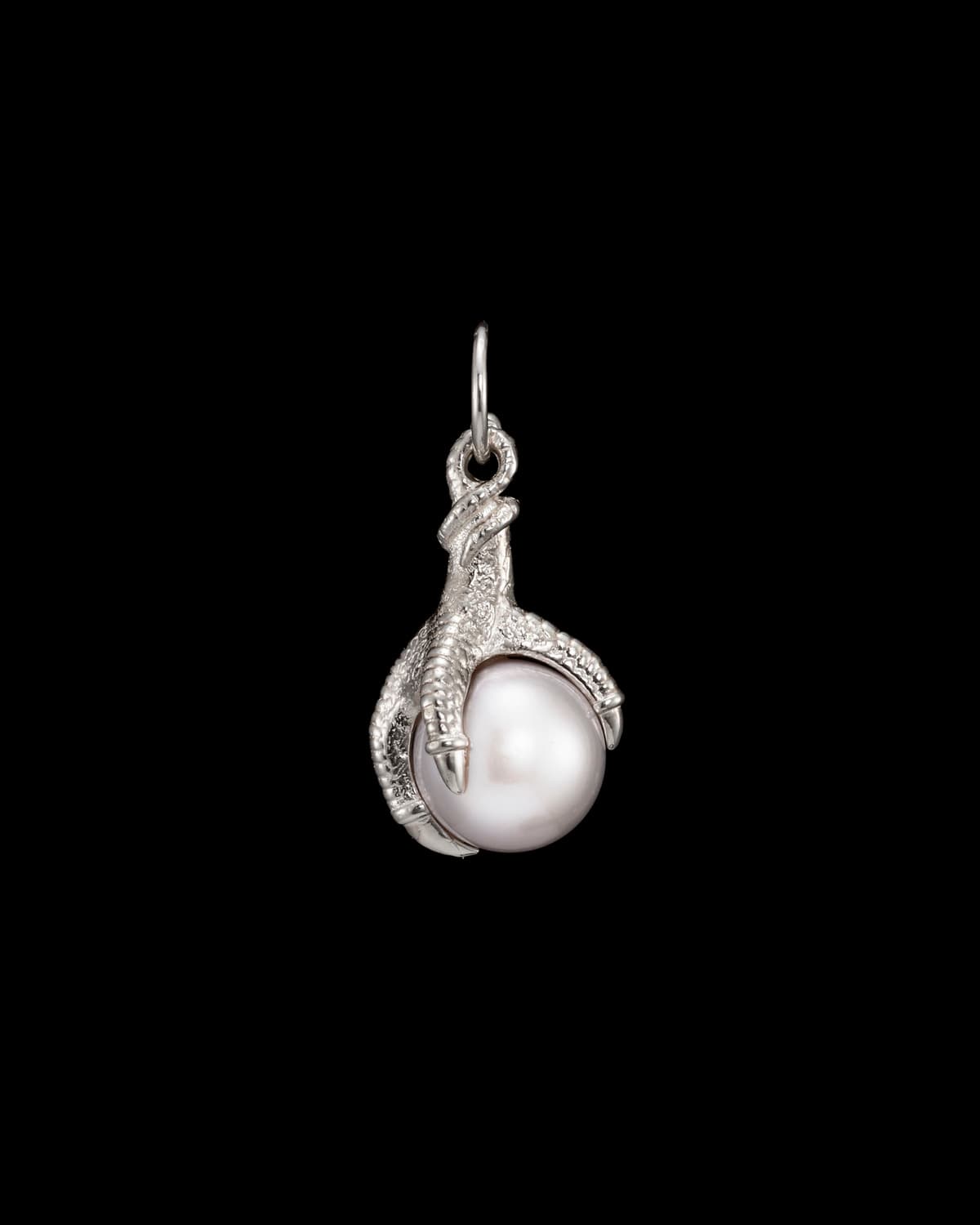 Big Claw Pearl Earring