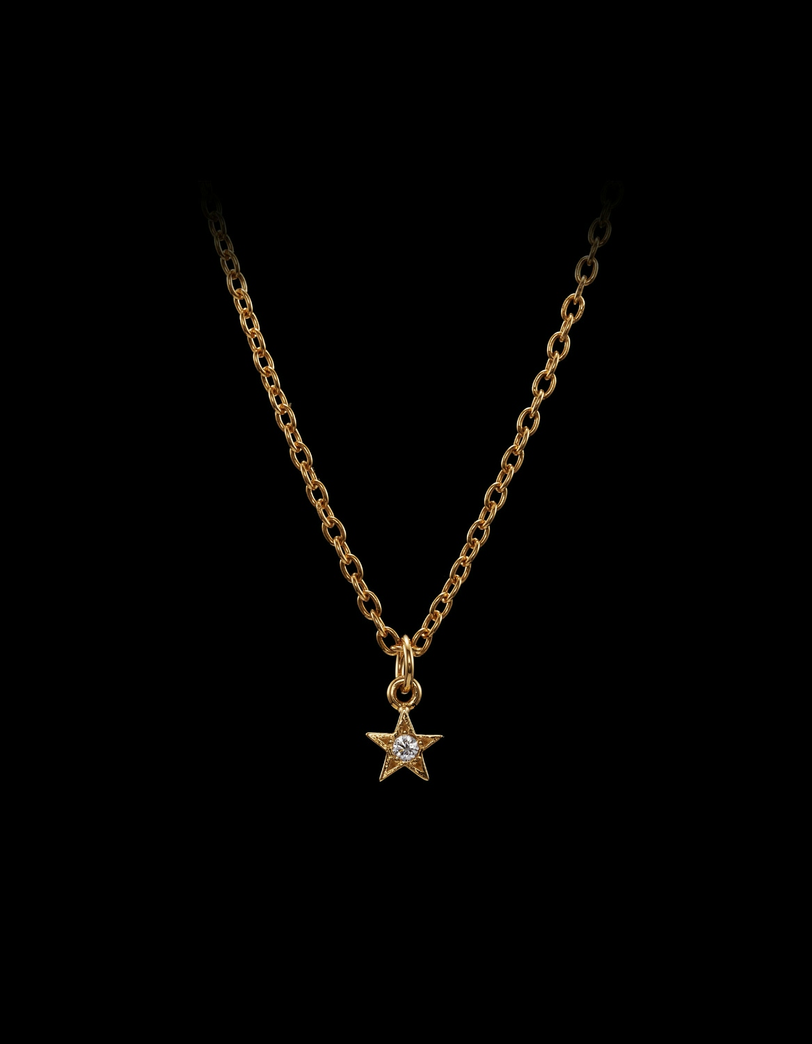 Star Diamond Necklace-image-0