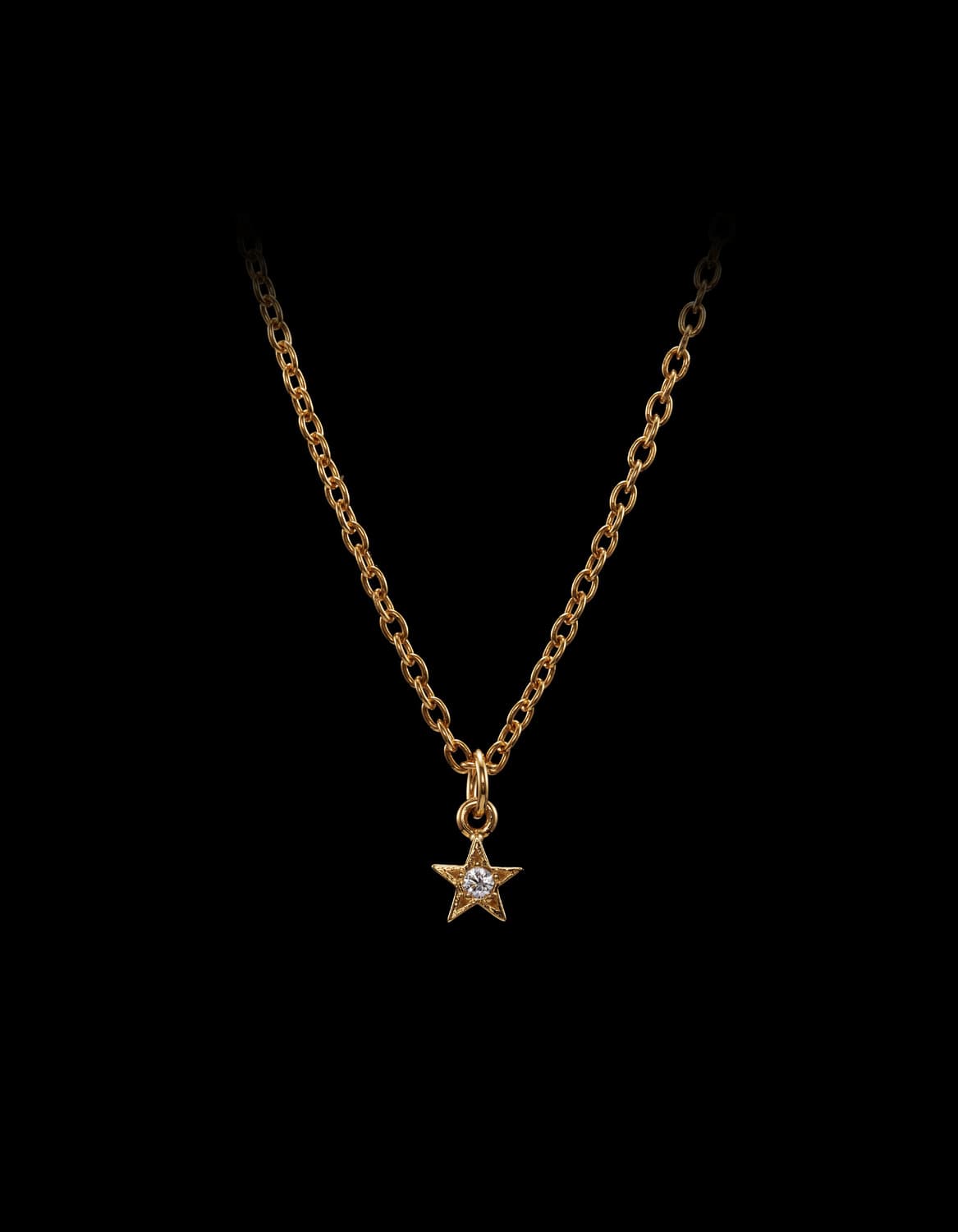 Star Diamond Necklace