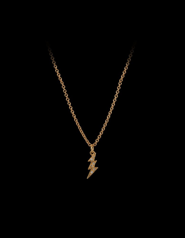 Lightning Diamond Necklace